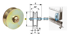 Accessori cancelli art. 366