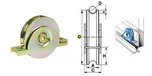 Accessori cancelli art. 392