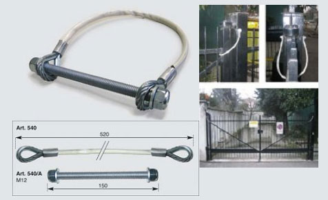 Accessori cancelli art. 540