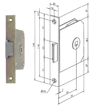 Apriporta elettrici -  scrocchi e serrature da abbinare