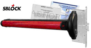 Maniglioni antipanico da infilare CISA TOUCH BAR