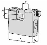 CISA lucchetti in acciaio