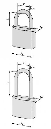 CISA Lucchetti in ottone