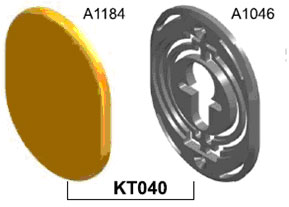 Mostrine per cilindri sagomati e chiavi a doppia mappa